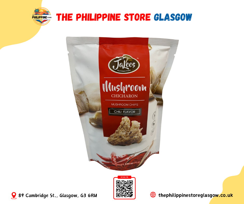 Jalees Mushroom Chicharon Chili (75g)