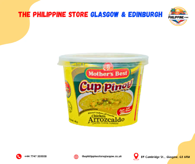 MOTHER'S BEST INSTANT ARROZCALDO CUP (JUST ADD HOT WATER) 40G