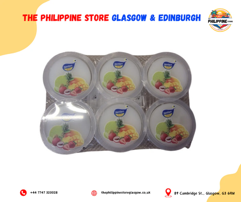 Tenten lychee 6x80g