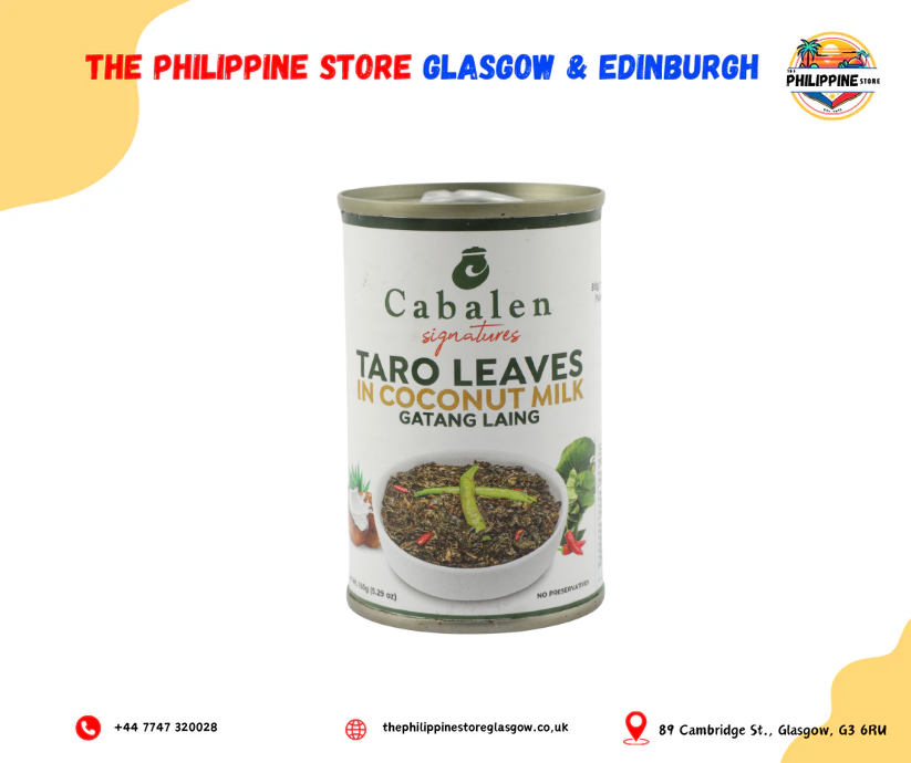 CABALEN TARO LEAVES IN COCONUT MILK 150 G