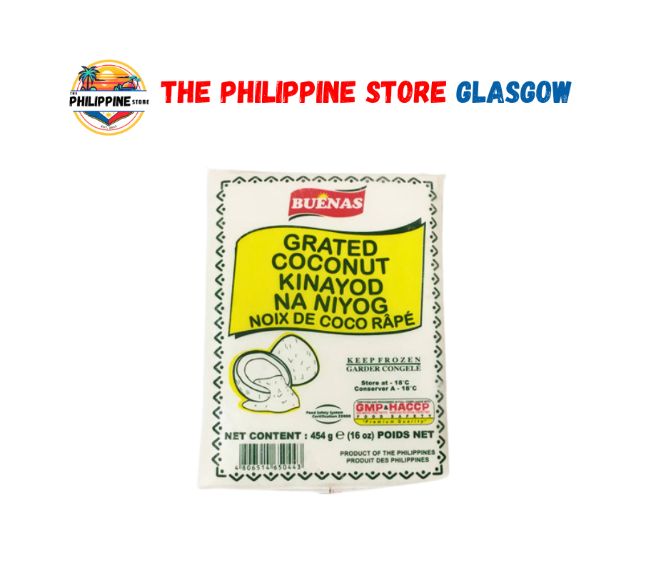 Buenas Grated Coconut/Kinayod na Niyog (454g)