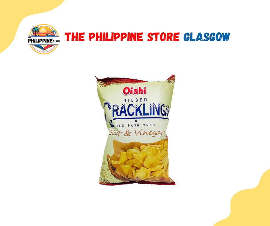 Oishi Cracklings Salt & Vinegar 90G