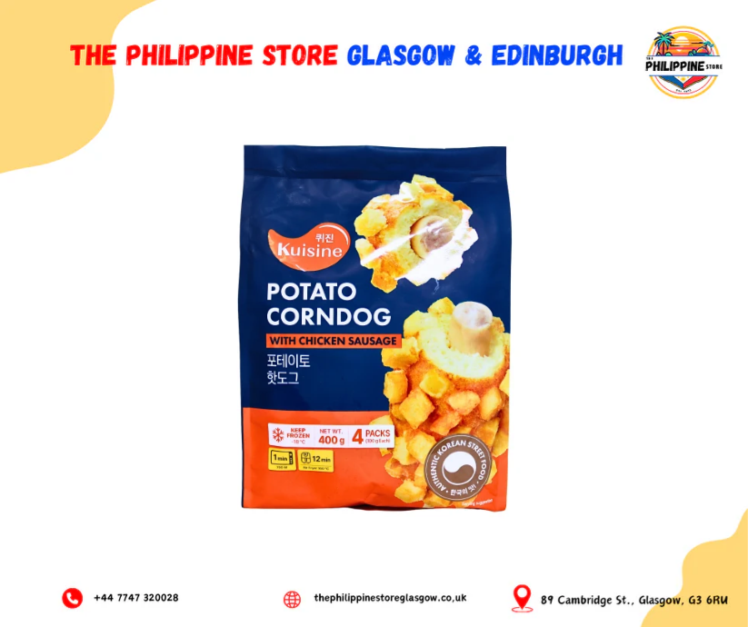 Kuisine Potato Corn Dog with Chicken Sausage (400g)