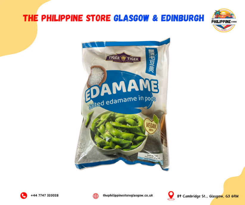 Tiger Tiger Salted Edamame in Pods 500g
