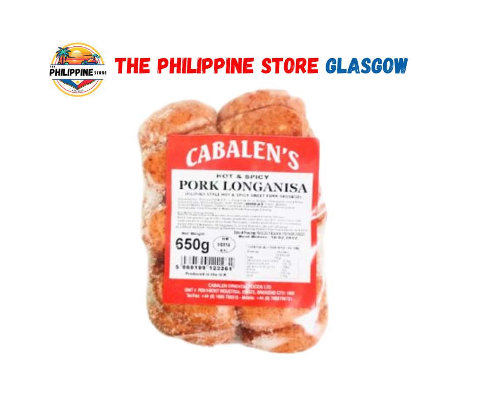 Cabalen's Hot and Spicy Pork Longanisa 650g