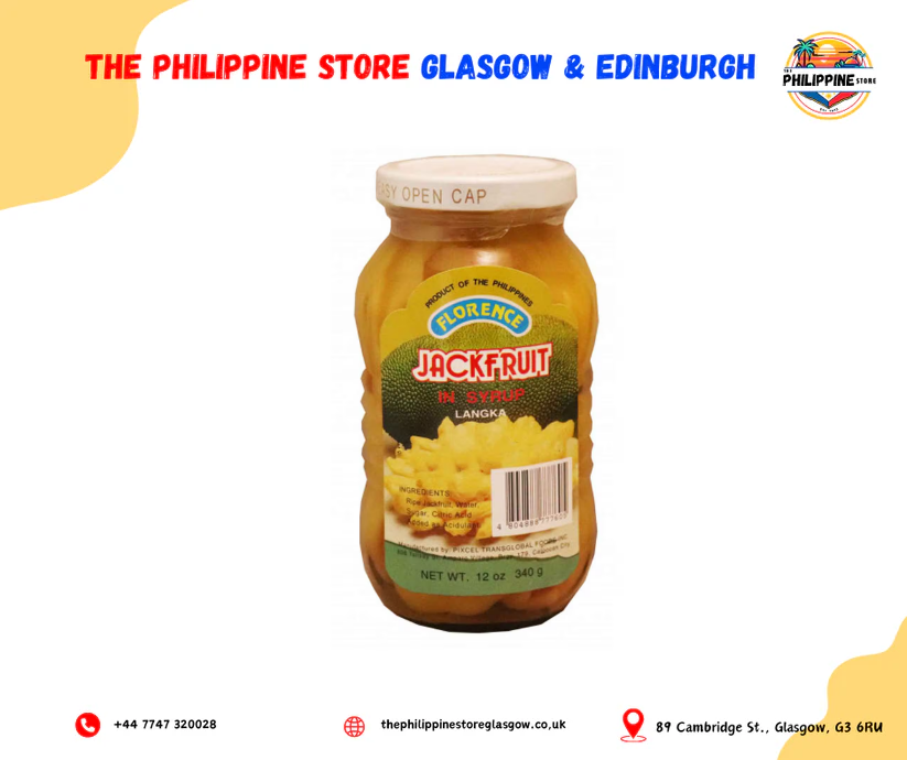 FLORENCE RIPE JACKFRUIT IN SYRUP 120Z