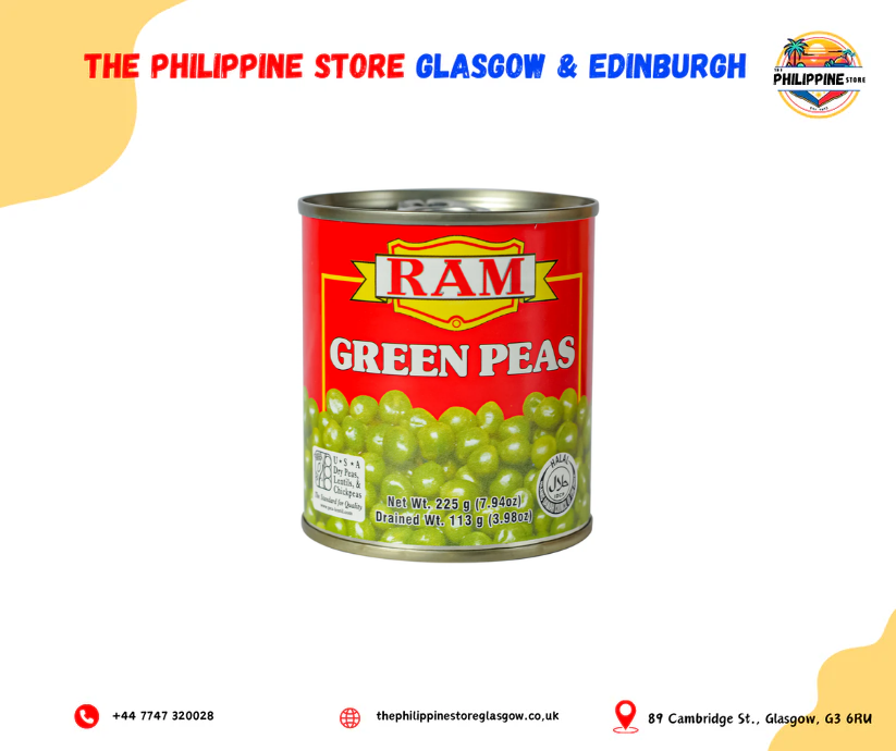 Ram Green Peas 225G