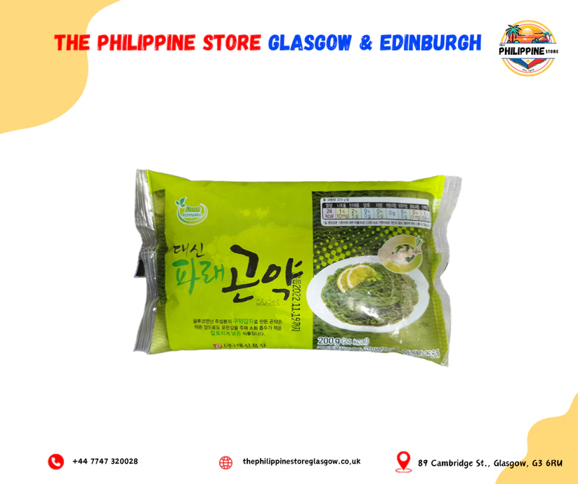 Konnyaku Green Seaweed Noodle 200G