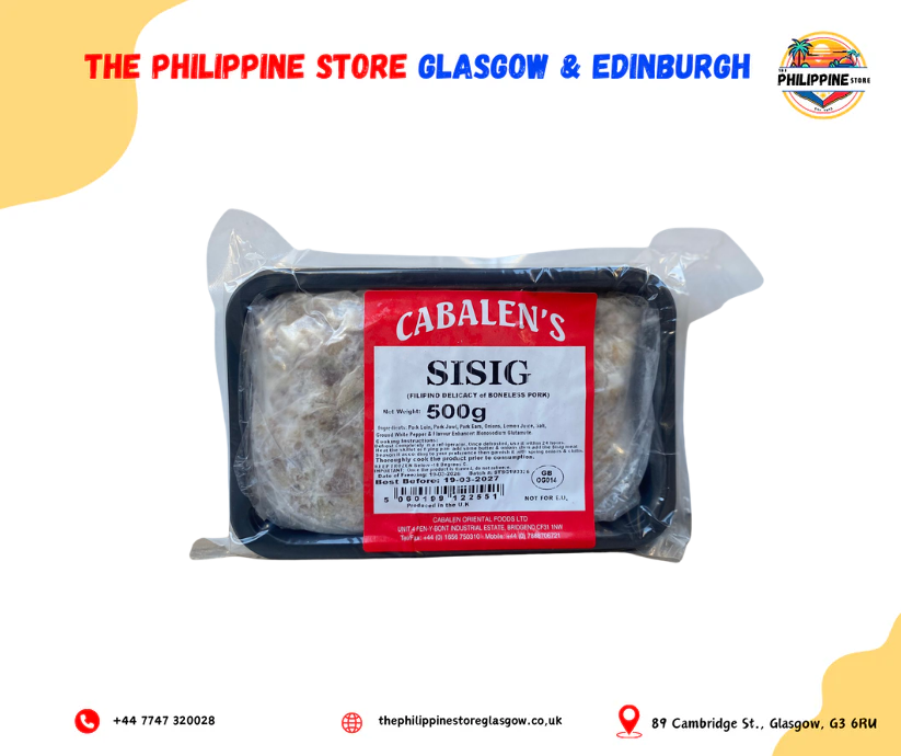 Cabalens Sizzling Sisig 500G