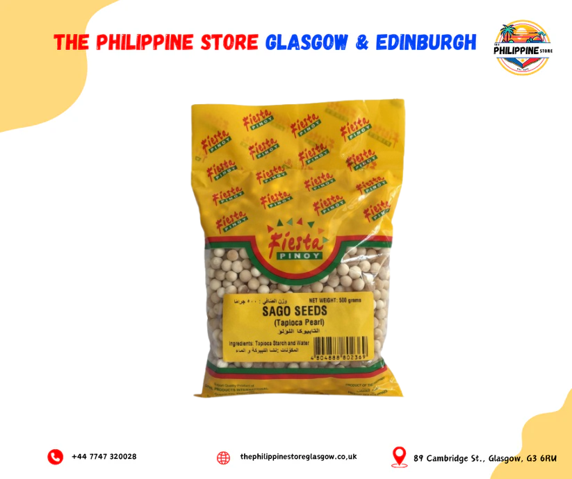 FIESTA PINOY SAGO (BIG) PLAIN 500G