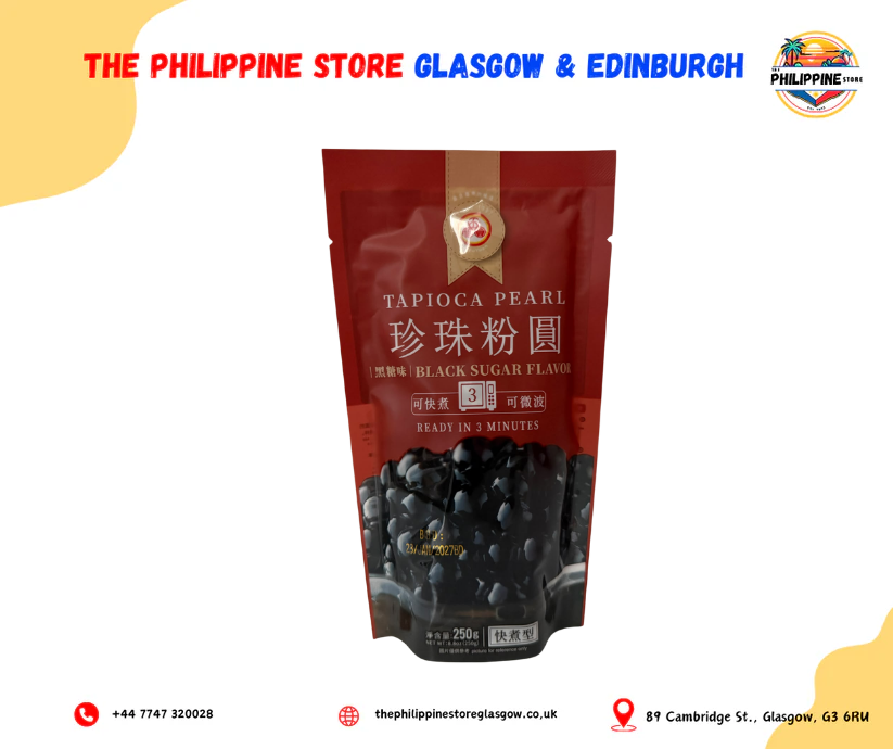 WFY TAPIOCA PEARL - BROWN SUGAR 250G