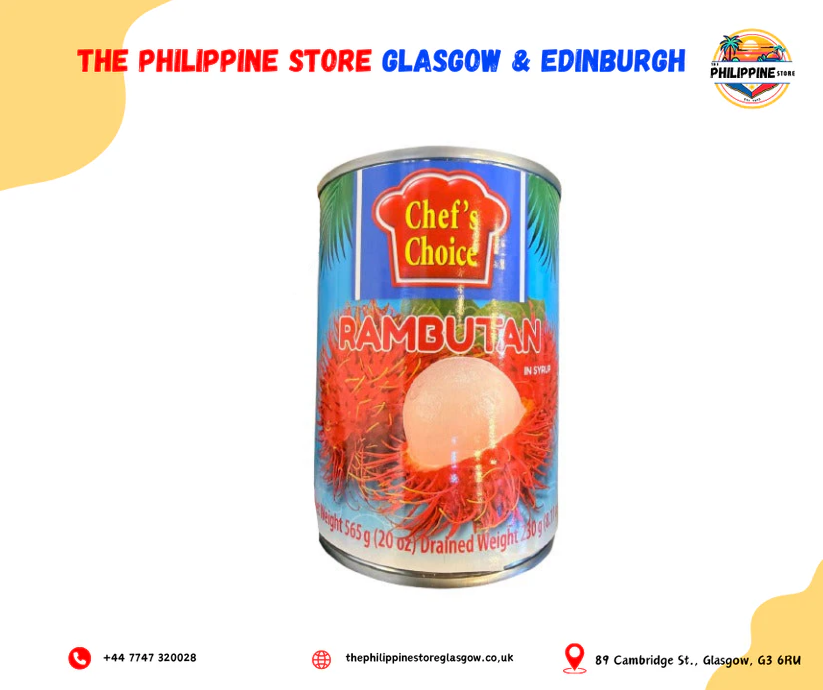 Chefs Choice Rambutan In Syrup 565g