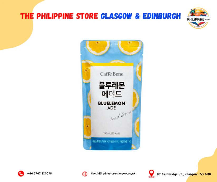 Caffebene Blue Lemon Ade Pouch 190Ml