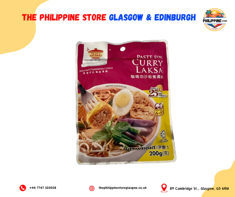 TG CURRY LAKSA PASTE 200G