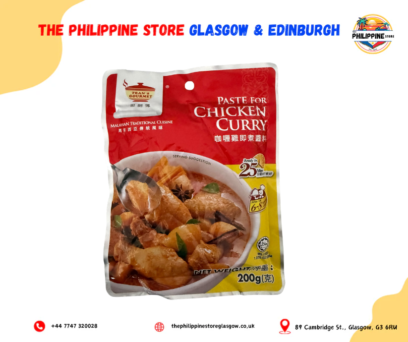 TG CHICKEN CURRY PASTE 200G