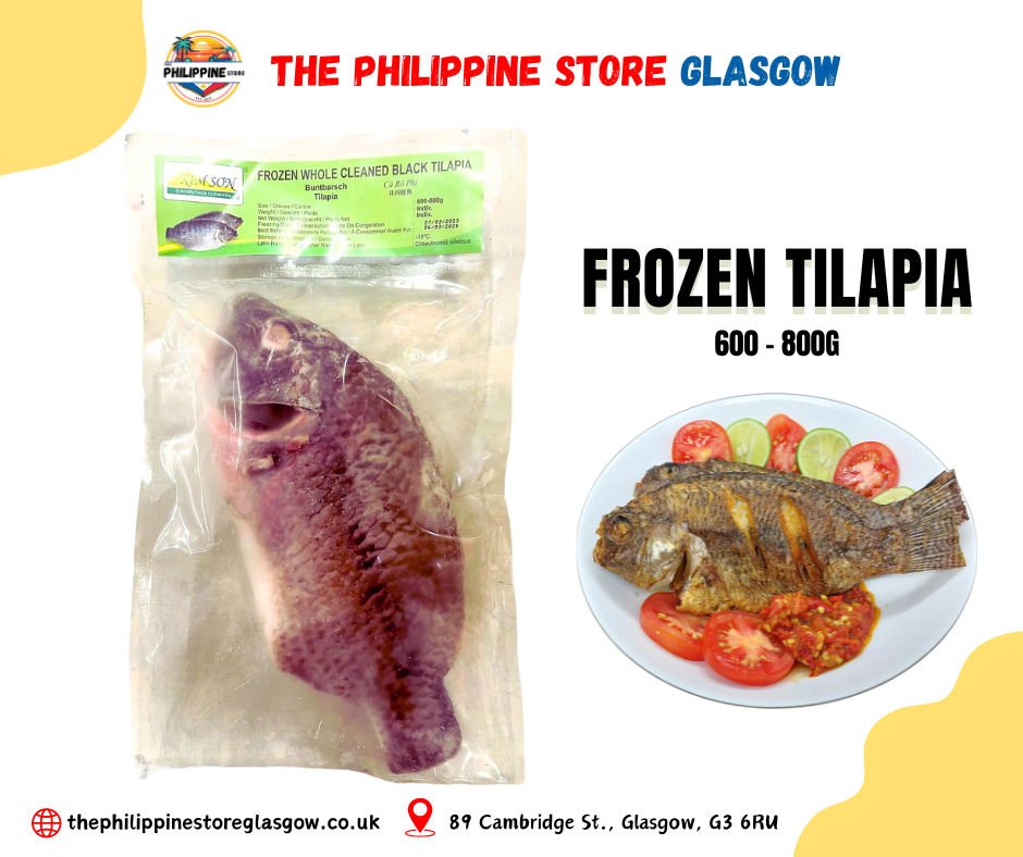 Kimson whole cleaned tilapia 400-600