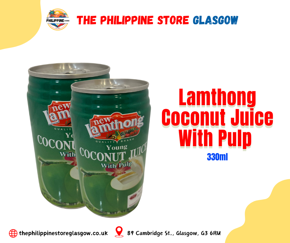 Lamthong Coconut Juice With Pulp 330ml