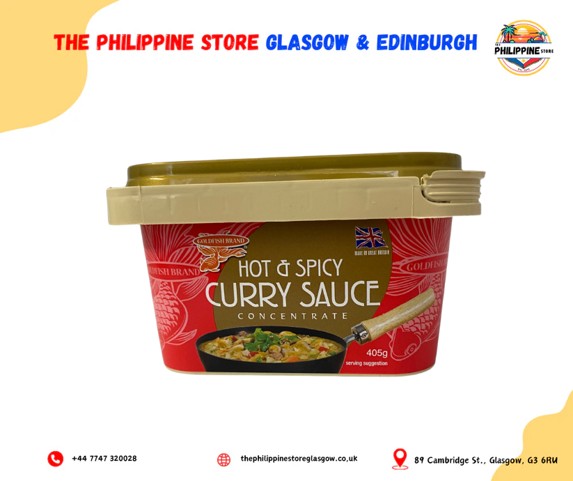GF HOT & SPICY CURRY SAUCE 405G