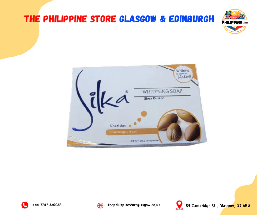 SILKA SHEA BUTTER SOAP 135G