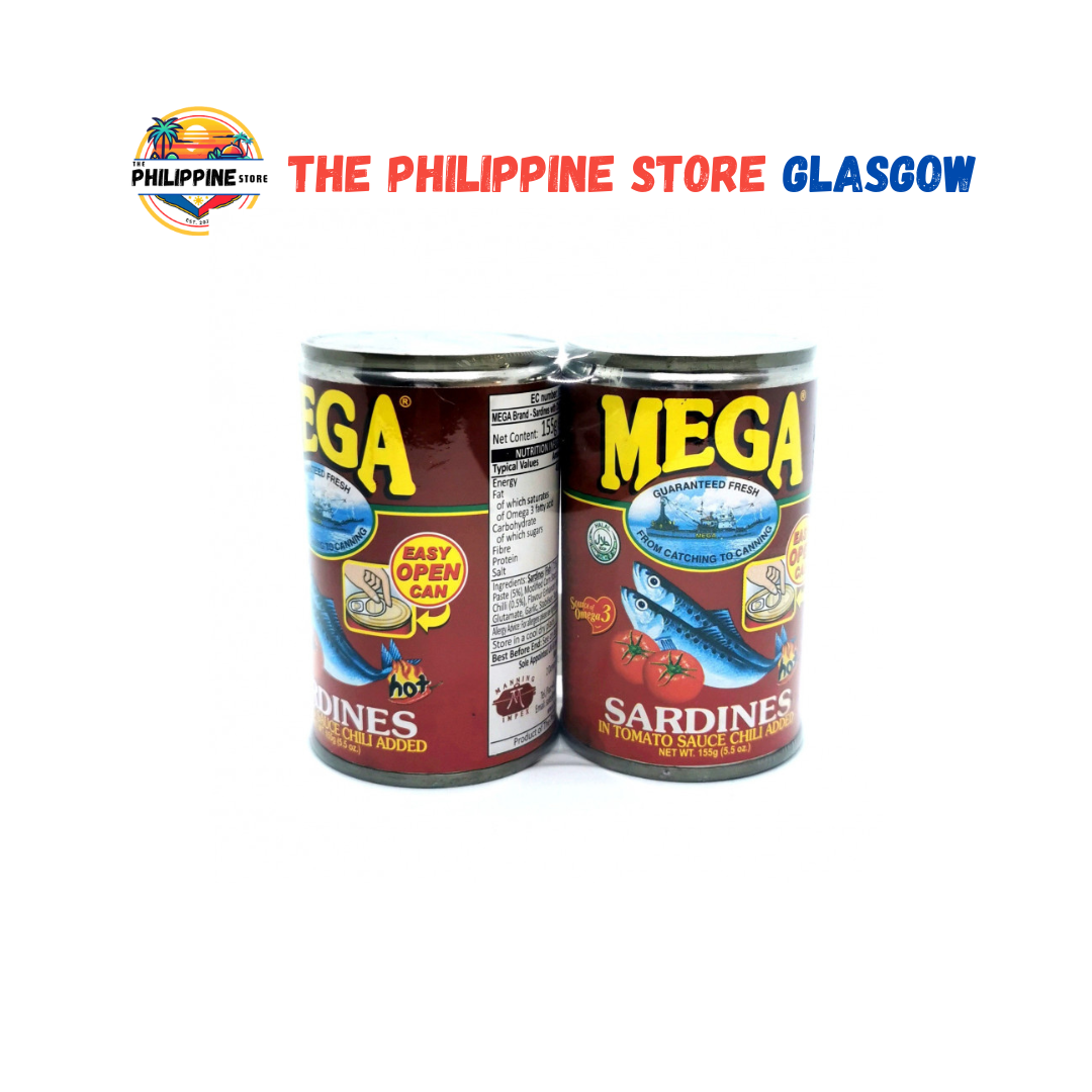 MEGA Sardines in Tomato Sauce & Chilli - TWIN PACK