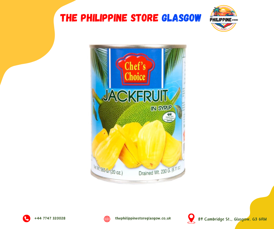Chef's Choice Yellow Jackfruit in syrup (565g)