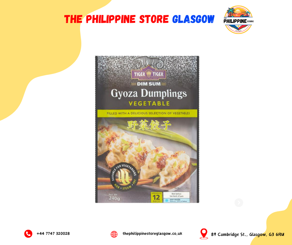 Tiger Gyoza Dumplings Vegetable 240g