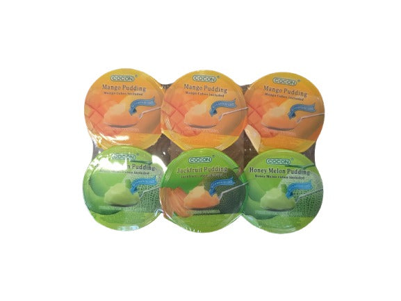 COCON NATA & FRUIT DICE PUDDING ASSORTED 6X118G