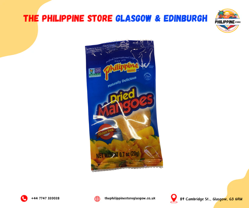 Philippine Brand Dried Mangoes 20g