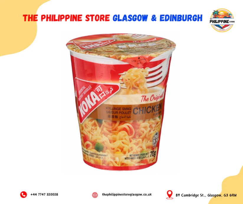 KOKA INSTANT CUP CHICKEN NOODLES 70G