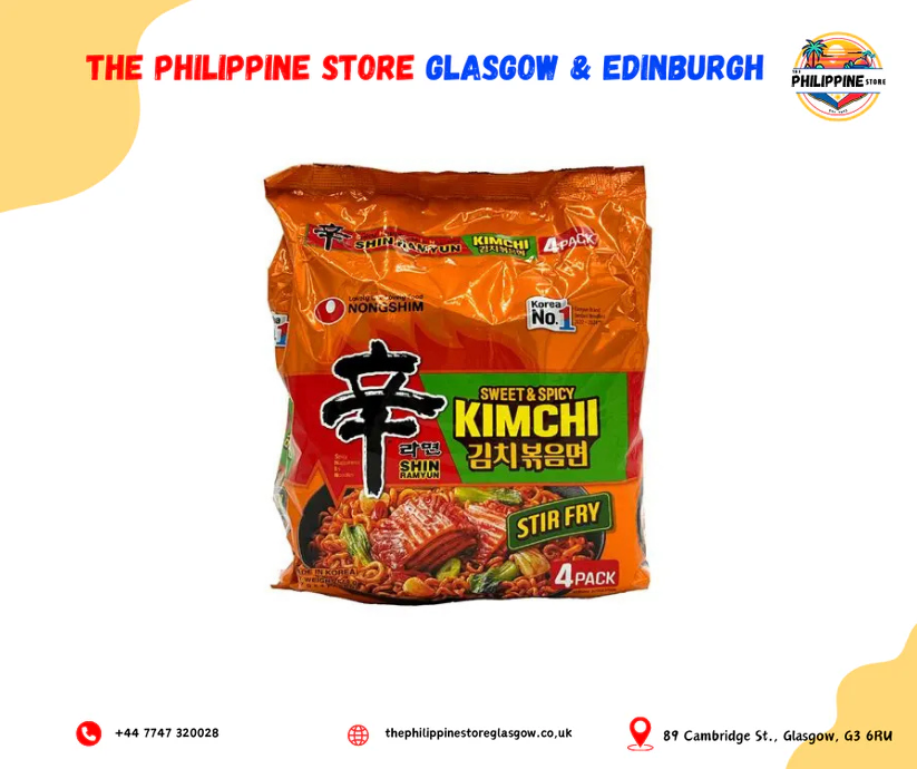 Nongshim Kimchi Sweet & Spicy Stir Fry 5x137g