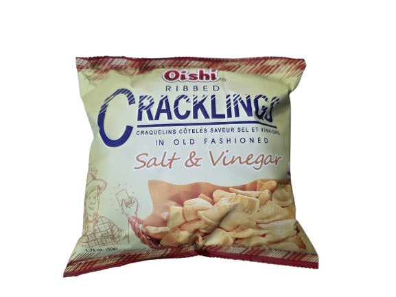 Oishi Cracklings Salt & Vinegar (50g)