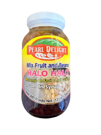Pearl Delight Mix Fruit And Beans(Halo Halo) 340g