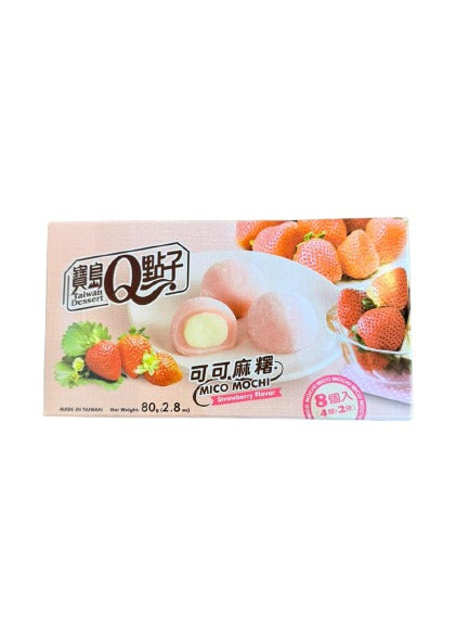 Q MOCHI STRAWBERRY FLAVOR 120G