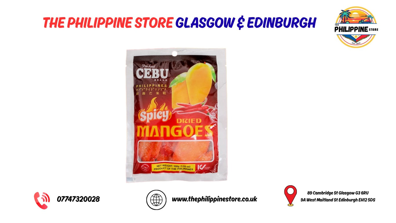 Cebu Spicy Dried Mango 100g