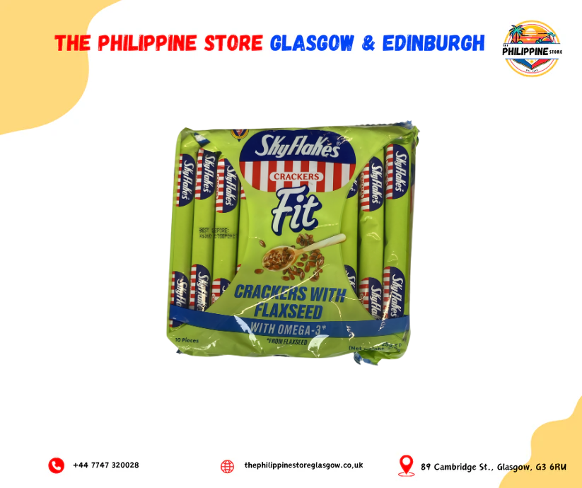 Skyflakes Crackers with Flaxseed 25g x 10