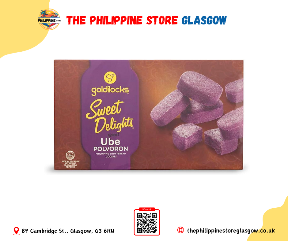 GOLDILOCKS UBE POLVORON SHORTBREAD