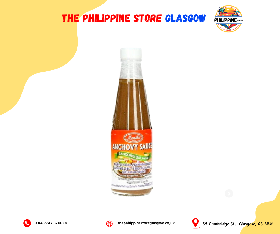 Monika Anchovy Fish Sauce (Bagoong Balayan)