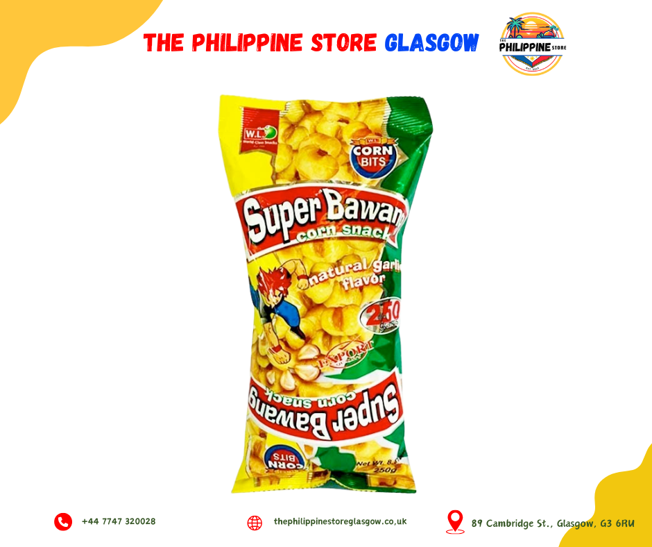 Super Bawang Garlic Corn Snack 250G