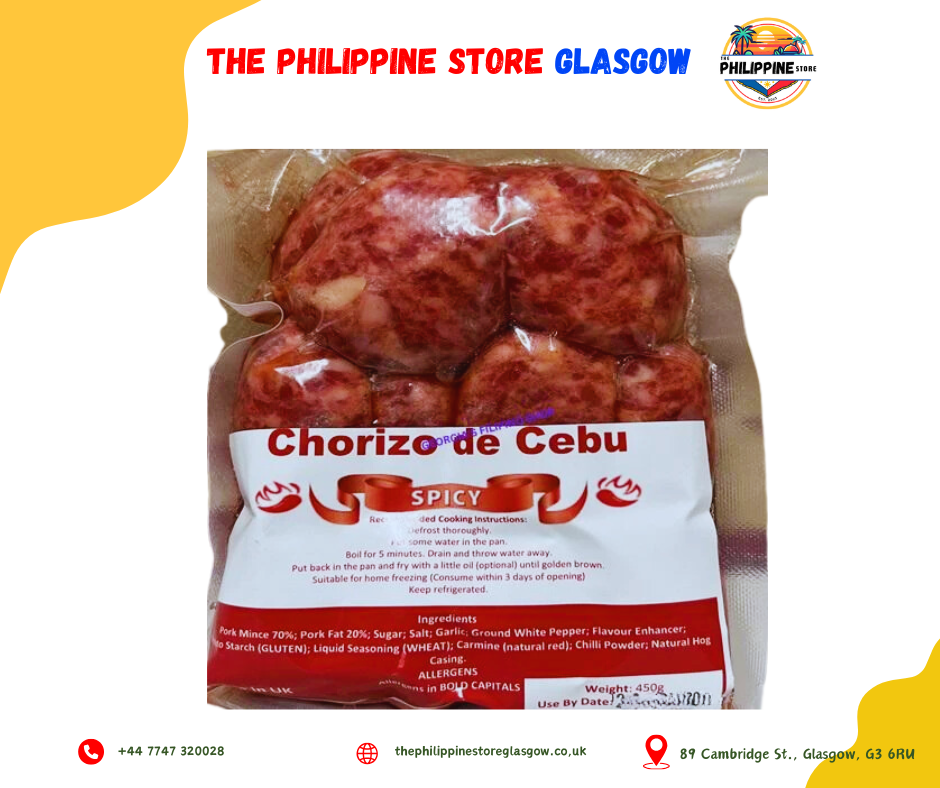 Chorizo de Cebu Spicy (450g)
