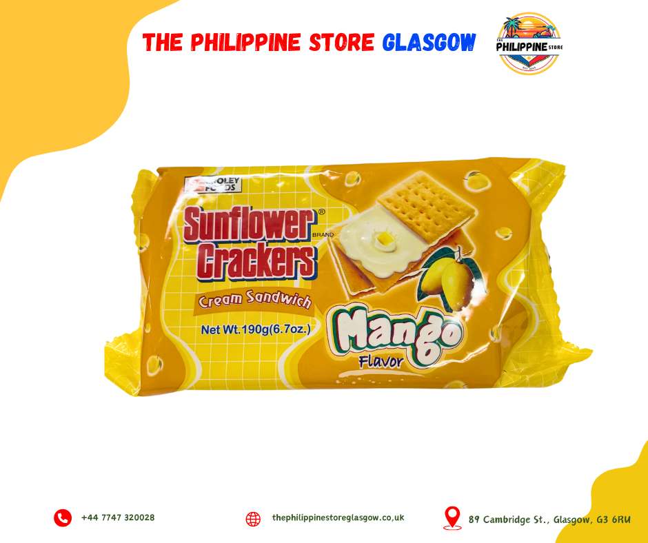 Sun Flower Crackers Mango (190g)