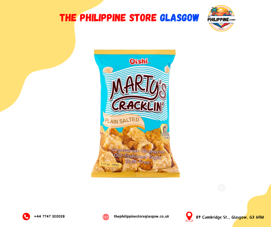 Martys crakling Plain and Salted 90g