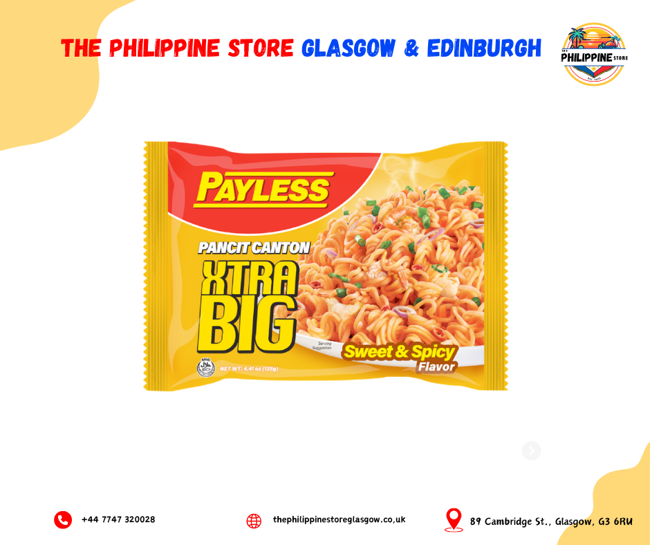 Payless Pancit Canton Sweet & Spicy 125g