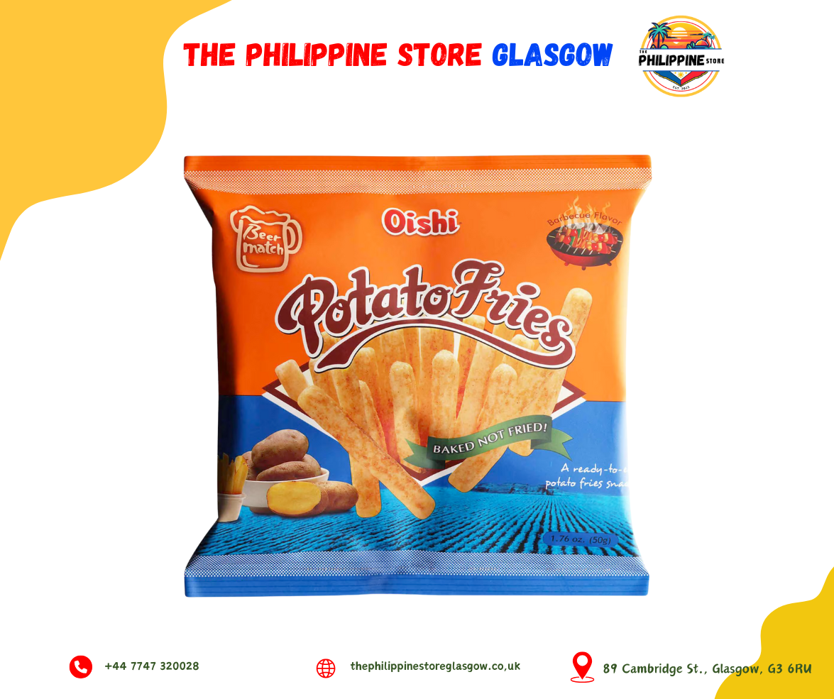 Oishi Potato Fries BBQ 90G BUY ONE GET ONE