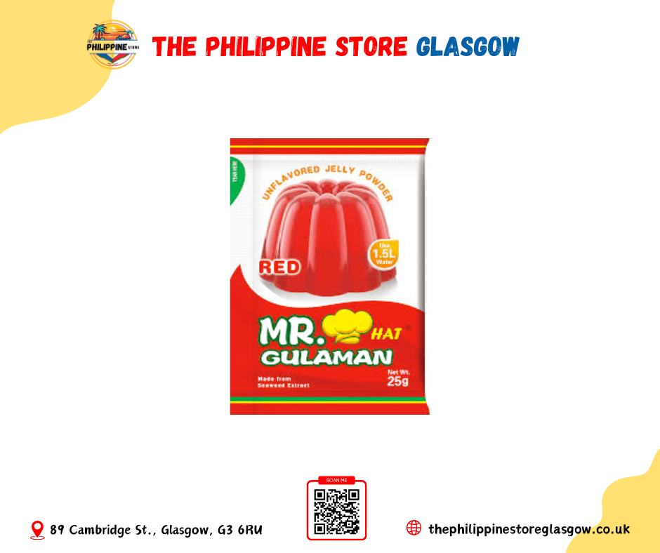 Mr. Hat Gulaman Red 25g