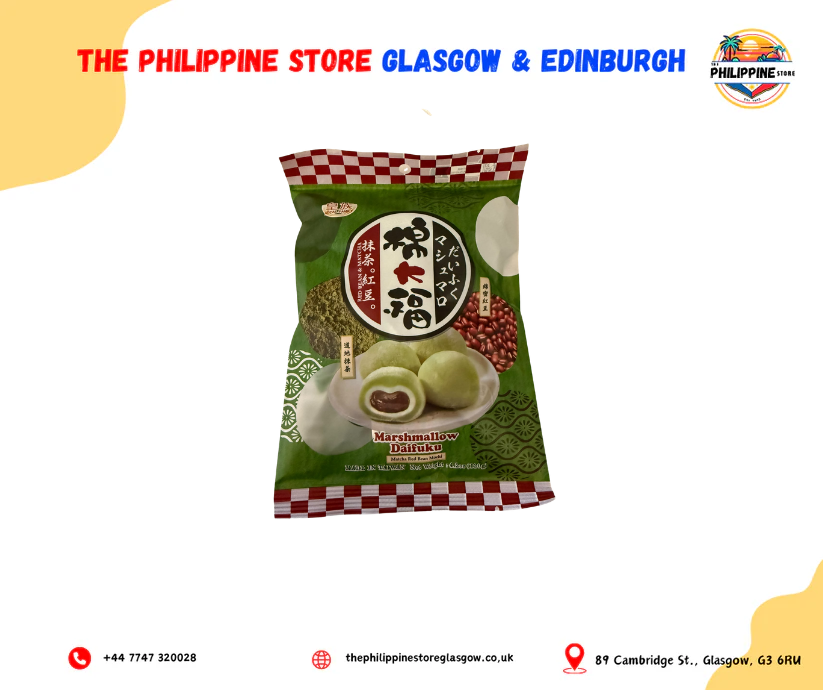RF MARSHMALLOWS MOCHI - MATCHA RED BEAN 120G