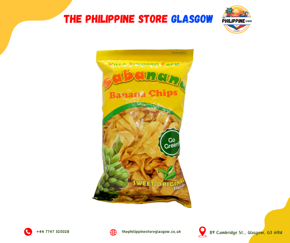 Sabanana Banana Chips Sweet Original 100G