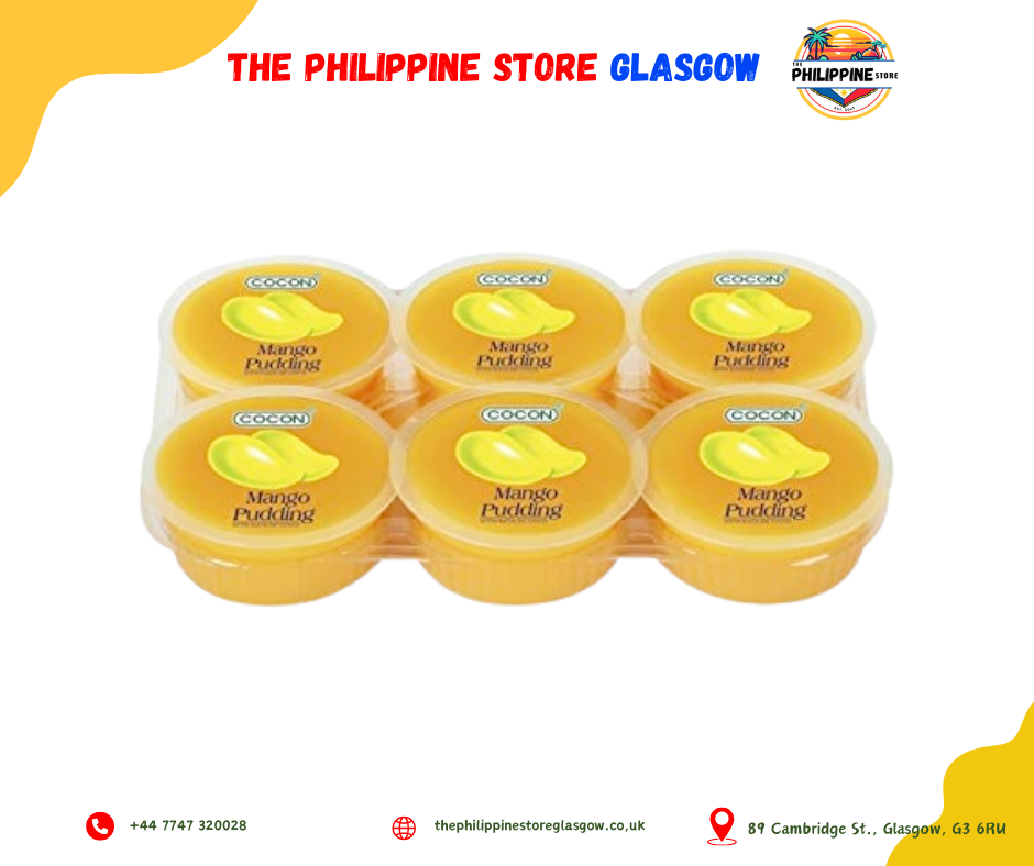 Cocon Nata de Coco Pudding Mango (6x80g)