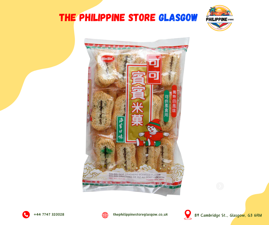 Bin Bin Cracker Seaweed Flavour (150g)