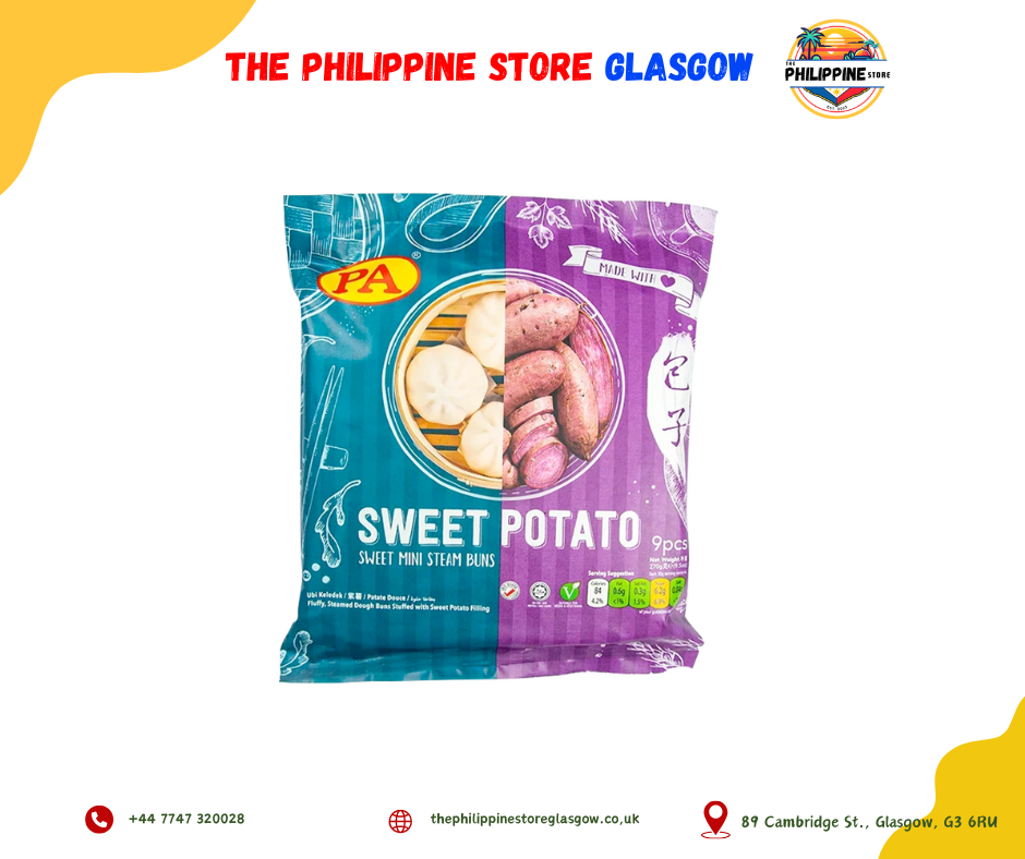 PA Mini Steam Bun Sweet Potato 9x30g