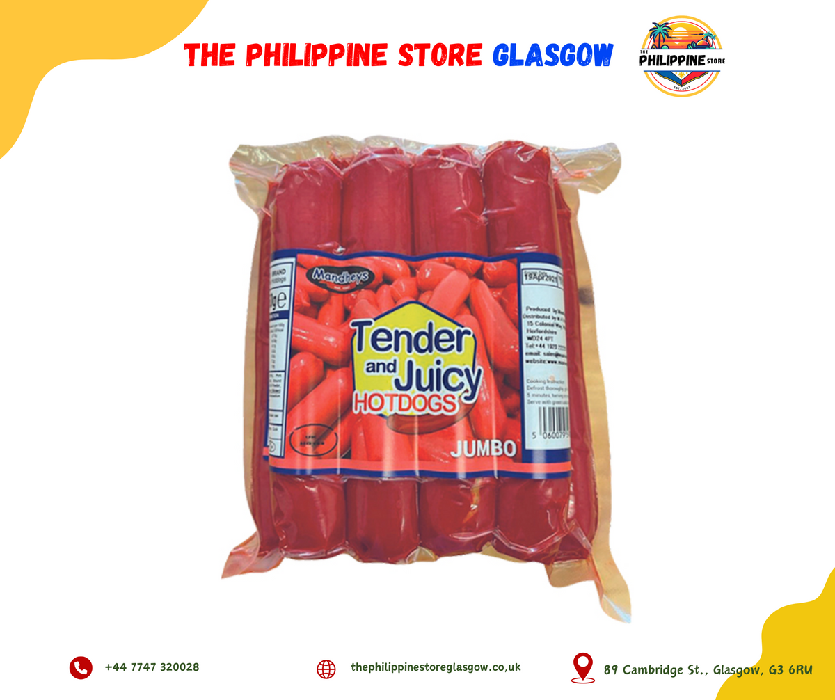Mandheys Tender and Hotdog Jumbo 750g